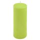 Set de lumânări pilon, 20 cm, Ø 7,5 cm, verde deschis, 2 buc