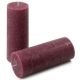Set de lumânări rustice, 20 cm, Ø 7,5 cm, burgundy, 6 buc