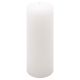 Set de lumânări rustice, 20 cm, Ø 7,5 cm, alb, 6 buc