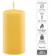 Set lumânări pilon, 11,5 cm, Ø 6 cm, galben, 6 bucăți
