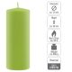 Set de lumânări tip pilon, 20 cm, Ø 7,5 cm, verde deschis, 4