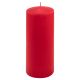 Set de lumânări tip pilon, 25 cm, Ø 10 cm, roșu, 4 buc
