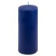 Set de lumânări , 25 cm, Ø 10 cm, albastru, 4 buc