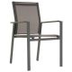 Set de scaune de grădină, gri, 90 x 56,5 x 59,5 cm, 4 b