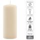 Set de lumânări tip stâlp, 20 cm, Ø 7,5 cm, crem, 4 buc
