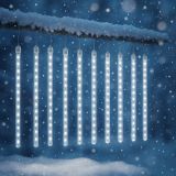 Lumini de Crăciun cu efect cascadă - alb rece