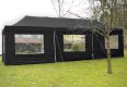 Cort de grădină/petrecere pentru PROFI -  3 x 9 m , negru