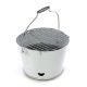 Mini BBQ grătar  (găleată) - alb