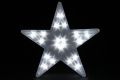 Decorațiune de Crăciun, stea luminoasă, 20 LED, 35 cm