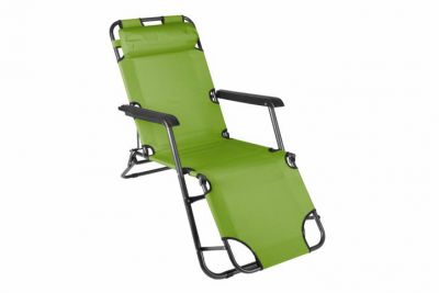 Scaun de grădină pliant - verde