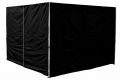 Set de 2 pereți laterali pentru cort PROFI - 3 x3 m , negru