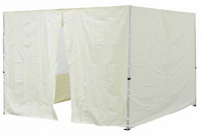 Set de 2 pereți laterali pentru cort PROFI 3 x3 m - șampanie