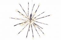 Iluminat de Crăciun 80 LED - ploaie de meteoriți, alb cald