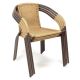 Scaun bistro de grădină - pliabil, bej