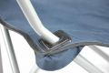 Scaun de camping pliant DIVERO XL - albastru