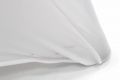 Husa pentru o masă înaltă - elastic, alb 80 x 80 x 110 cm