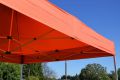 Cort de grădină foarfecă PROFI 3x3m teracotă+2 pereți latera