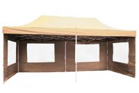 Cort de petrecere în grădină 3 x 6 PROFI -foarfecă- șampanie