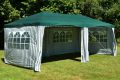 Cort de petrecere în grădină 3 x 6 m, verde