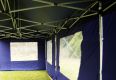 Cort de petrecere pentru grădină PROFI - albastru, 3 x 9 m