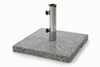 Bază de umbrelă pătrată din granit - 25 kg