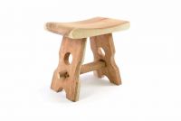 Scaun masiv din lemn de mungur DIVERO - handmade