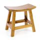 Taburet din lemn de suar, lemn masiv, tratat