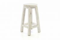 Scaun retro design VINTAGE DIVERO - înălțime 40 cm