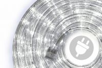 Cablu cu lumini LED - 240 becuri, 10 m, alb rece