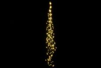 Lumini decorative de Crăciun, fire, 200 LED-uri, alb cald