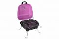 Grătar portabil de cărbune BBQ - roz
