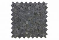 Mozaic de andezit Garth - gresie neagră / gri închis 1 m2