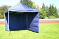Cort grădină Foarfecă PROFI 3x3m albastru+4 pereți laterali