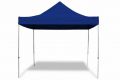Cort grădină Foarfecă PROFI 3x3m albastru+4 pereți laterali