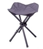 Garthen Scaun pliabil de camping, negru