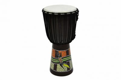 Tobă africană Djembe - 60 cm - pictată manual