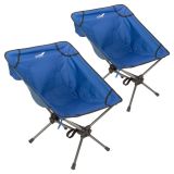 Set de scaune de camping, albastru