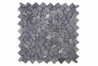 Mozaic de marmură DIVERO gresie gri 1 m²