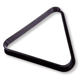 Triunghi plastic 57,2 mm - negru