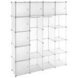 Raft extensibil economic - 178 x 145 x 37 cm, transparent