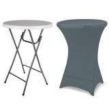 Masă pliabilă BISTRO incl. husă  elastică