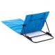 Covor de plajă reglabil cu spătar - albastru