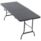 Masă portabilă pliabilă de 180 cm, antracit