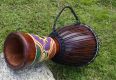 Tobă africană Djembe - 70 cm - pictată manua
