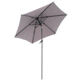 Umbrelă pliabilă cu mâner, 210 cm, antracit