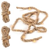 Set frânghie decorativă cu LED-uri, 25 LED-uri, alb cald, 3