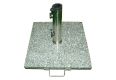 Suport de umbrele - granit / oțel inoxidabil 25 kg