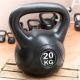 Kettlebell MAXXIVA, negru, 20 kg