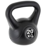 Kettlebell MAXXIVA, negru, 20 kg