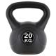 Kettlebell MAXXIVA, negru, 20 kg